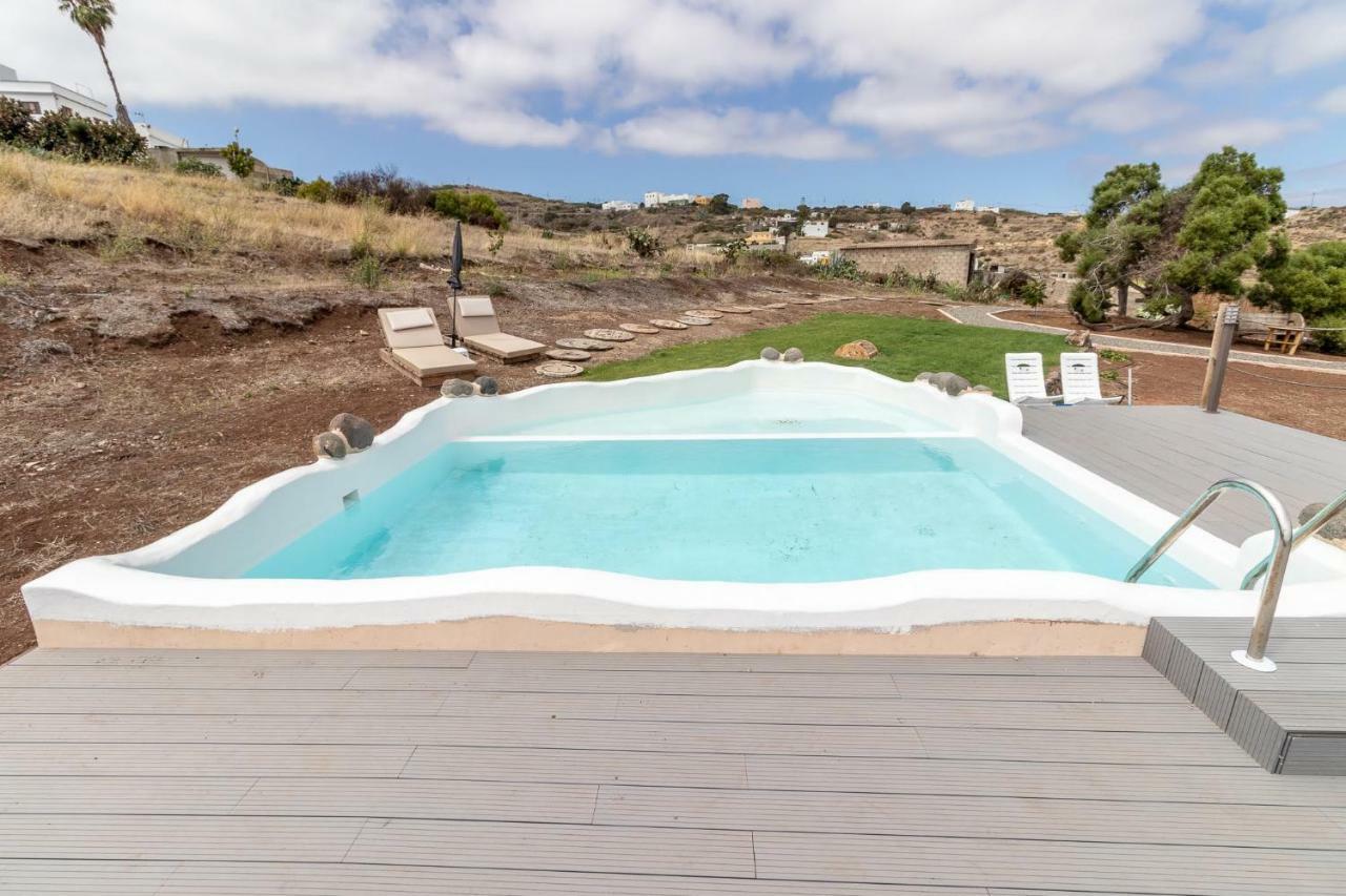 Santa Maria de Guia de Gran Canaria Flatguest Charming House + Pool + Terrace + Views 빌라 외부 사진